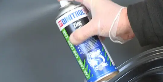 dinitrol zinc paint primer corrosion protection long term classic car restoration rust prevention video application demonstration uk